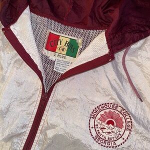 Vintage Morehouse College windbreaker jacket L